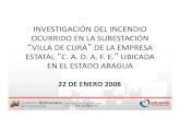 Investigacion de supuesto sabotaje eléctrico (Hector Navarro)