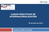 Casos practicos internacionalizacion española