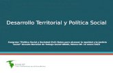 Desarrollo Territorial y Política Social
