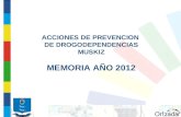 Memoria prevención drogas muskiz 2012