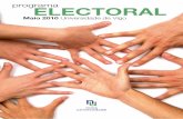 Programa electoral NOVA UNIVERSIDADE 2010