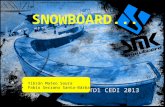 Modalidades en el snowboardd