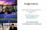 Arquitectura De Business Intelligence - Parte 1