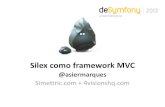 Silex para aplicaciones web MVC