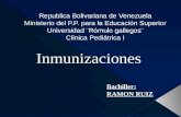 Inmunizaciones Vacunas