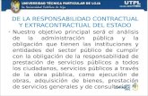 RESPONSABILIDAD CONTRACTUAL Y EXTRACONTRACTUAL DEL ESTADO (Mayo Octubre 2011)