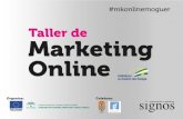#mkonlinemoguer Taller de Marketing Online para empresarios.