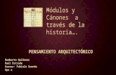 Canones y módulo por Raúl Estrada y Humberto Quiñonez
