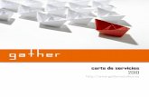 Carta de servicios - Gather Estudios 2010