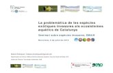 Beatriz Rodríguez - La problemàtica de les espècies exòtiques invasores als ecosistemes aquàtics de Catalunya