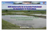 Acuicultura organica en el perú y sus perspectivas