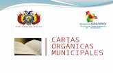 Cartas organicas municipales esquema de contenidos
