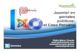 Joomla en Portales Públicos Peruanos