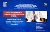 TÉCNICAS DE REVISIÓN EVALUACIÓN DE PROGRAMAS (PERT)