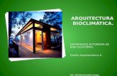 Arquitectura  bioclimática