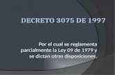 Diapositivas decreto 3075