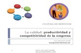 Las 5 cinco S - La calidad: productividad y competitividad de la empresa