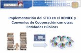 Implementación del SITD en el RENIEC y Convenios de Cooperación con otras Entidades Públicas