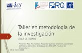Taller en metodología de la investigación 4