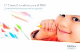 20 Claves Educativas para el 2020
