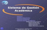Sistema De GestióN AcadéMica