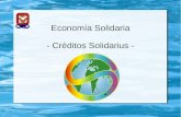 Presentacion economia solidaria   2013