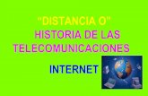 d12g313 -Distancia 0 . historia de las telecomunicaciones.internet