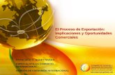 Proceso De Exportacion Implicaciones Y Oportunidades Comerciales