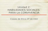 02 unidad 2   Habilidades sociales