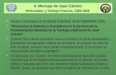 4. Mensaje de Juan Calvino.