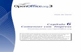 Manual de uso - Open Office Impress