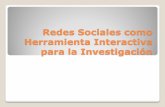 Redes sociales-investigacion