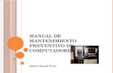 Manual de mantenimiento preventivo de computadores