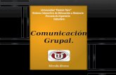 Tecnicas de Comunicacion Grupal