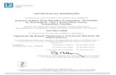 Buque Chimborazo ISO 9001 (2014)