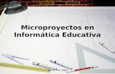 Micro Proyecto de Aula e Informatica Educativa