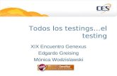 074 Todos Los Testings El Testing
