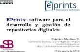 EPrints: software para el desarrollo y gestión de repositorios digitales