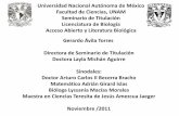 Acceso Abierto y Literatura Biológica Gerardo Ávila Torres