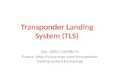 Transponder landing system (tls)