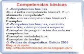Competencias básicas e avaliación de diagnóstico. Galicia 2009