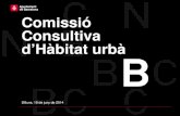 SSTG Comissió Consultiva d'Hàbitat Urbà Juny 2014