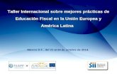 Chile: Panel III: Educación Fiscal en el ámbito universitario - cursos oficiales y actividades de extensión universitaria / Ricardo Pizarro - Servicio de Impuestos Internos