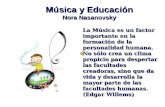 Música y educación