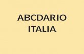 Abcdario ITALIA