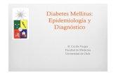 DIABETES MELLITUS: EPIDEMIOLOGÍA Y DIAGNÓSTICO