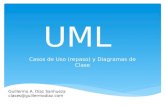 UML - Casos de Uso y Diagramas de Clase