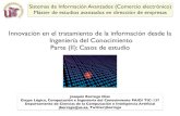 Innovación en el tratamiento de la información desde la  Ingeniería del Conocimiento Parte (II): Casos de estudio