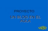 Proyecto Un Blog en el  Aula