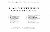 Las virtudes cristianas   p. benjamín martín sánchez